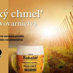 Pivo Bakalář - Žatecký chmeľ