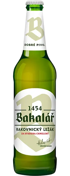 Bakalář Rakovnický ležiak za studena chmelený - fľaškové pivo