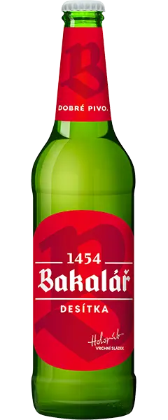 Bakalář svetlá desiatka - fľaškové pivo